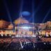 Piazza del Plebiscito a Napoli, tre icone internazionali in concerto: il rapper 50 Cent, Mary J. Blige e John Legend