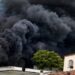 Paura ad Aversa, incendio all’interno del carcere: colonna di fumo nero visibile in tutta la città